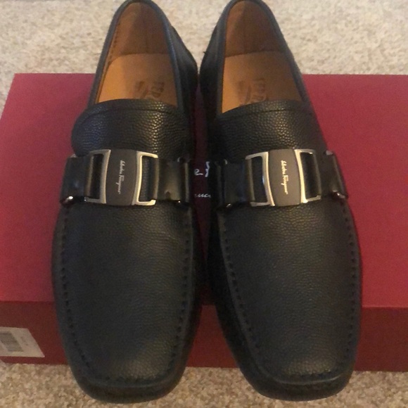 Salvatore Ferragamo size 8 1/2 Sardegna Loafers - Picture 2 of 4